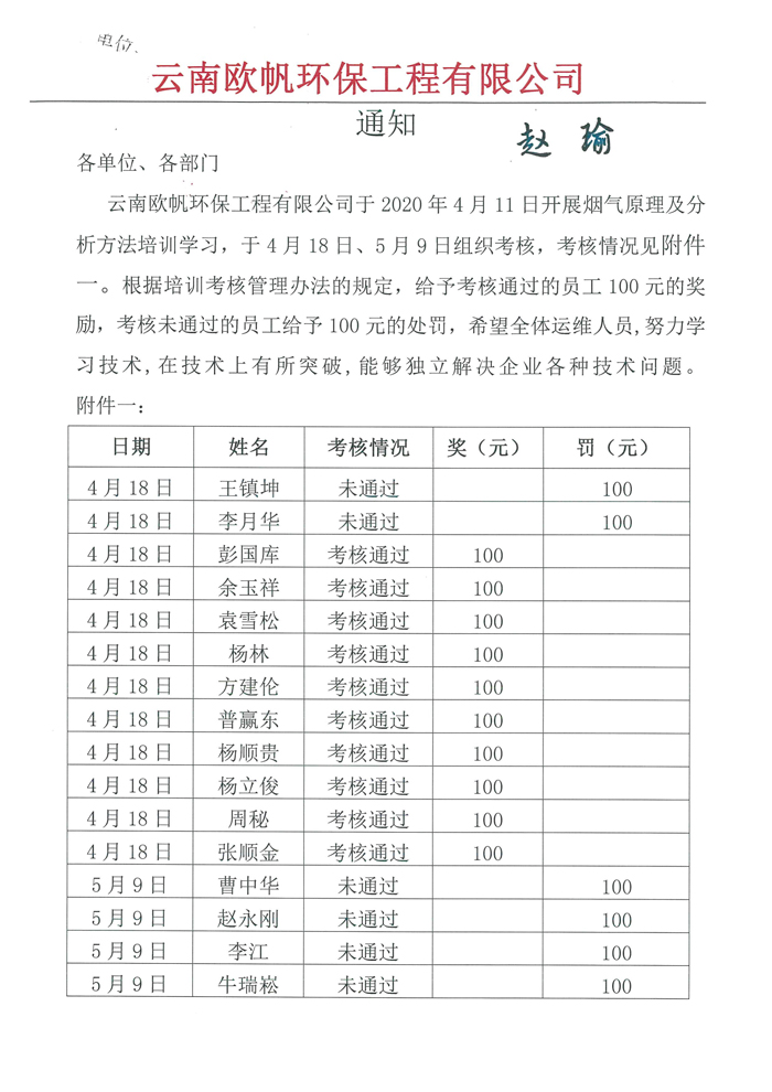 关于欧帆烟气培训考核情况通知-1.jpg